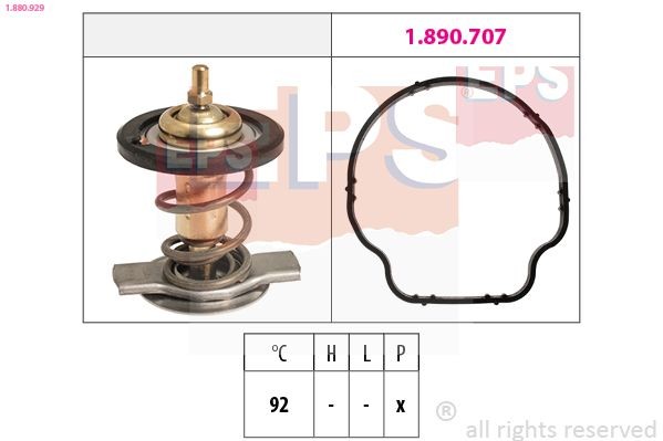 EPS Termostat chladenia 1.880.929 1.880.929 Termostat MERCEDES-BENZ SPRINTER EPS
