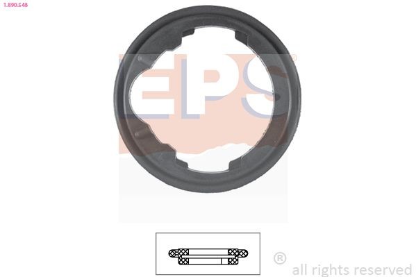 EPS Tihend, termostaat 1.890.548 EPS 1.890.548 Jahutusvedeliku tihendus HONDA Civic X Hatchback (FC,FK) odav
