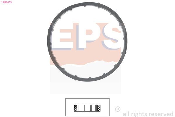 EPS Φλάντζα, θερμοστάτης 1.890.555 EPS 1.890.555 Φλάντζα θερμοστάτη Duster (HS_) τιμες