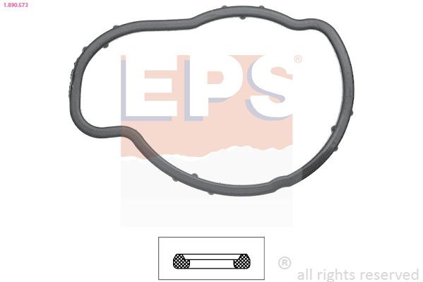 EPS Gasket, thermostat 1.890.573 EPS 1.890.573 Gasket, thermostat - Opel Astra G Estate engine cooling system parts
