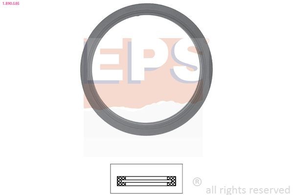 EPS Φλάντζα, θερμοστάτης 1.890.585 EPS 1.890.585 γνήσια Φλάντζα θερμοστάτη SUZUKI S-CROSS τιμες