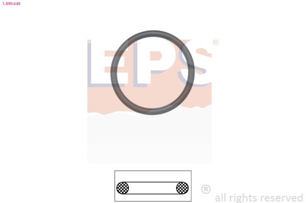EPS Pakning, termostat 1.890.648 Pakning termostat MERCEDES-BENZ EPS 1.890.648