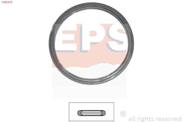 EPS Junta, termóstato 1.890.678 EPS 1.890.678 Junta termóstato Clio 3 originais preço