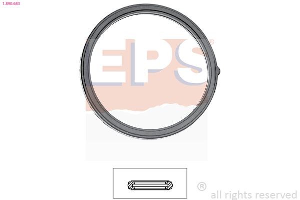 EPS Pakning, termostat 1.890.683 Pakning termostat EPS Nissan NOTE 1.890.683