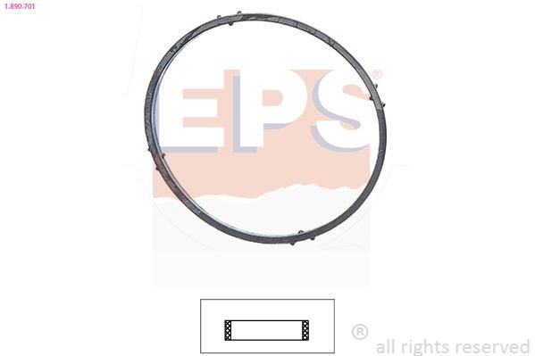 EPS Φλάντζα, θερμοστάτης 1.890.701 1.890.701 Φλάντζα θερμοστάτη FORD TRANSIT COURIER EPS