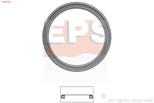 EPS Tihend, termostaat 1.890.709 EPS 1.890.709 Termostaadi tihend Tucson (TL, TLE) hind