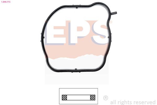 EPS Pakning, termostat 1.890.715 EPS 1.890.715 Kjølevannstetning Volvo S60 2 originale pris