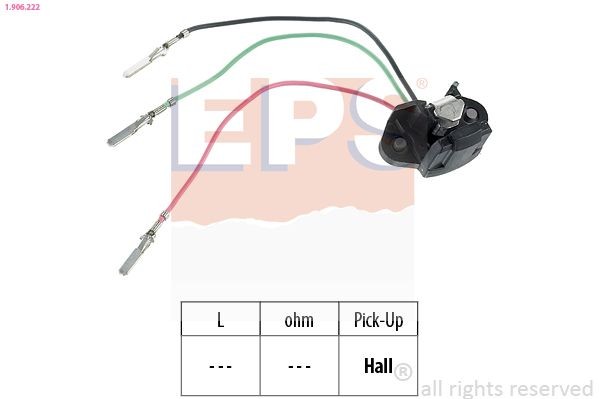 EPS Sensor, tenningsimpuls 1.906.222 Veivakselsensor EPS Volvo P1800 1.906.222