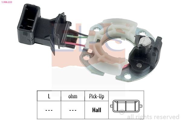EPS Sensor, ignition pulse 1.906.223 EPS 1.906.223 Golf II Hatchback (19E, 1G1) camshaft sensor cost
