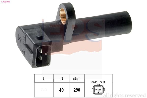 EPS Generatore di impulsi, Albero a gomiti 1.953.036 EPS 1.953.036 Sensore albero motore FORD Sierra Mk2 Station Wagon (BNG) originali prezzo