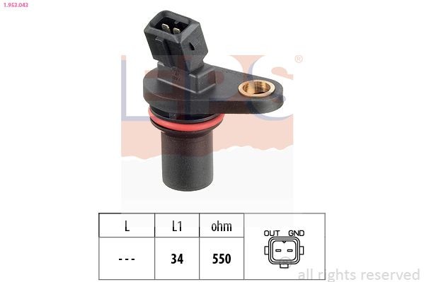 EPS Camshaft position sensor 1.953.043 1.953.043 EPS camshaft sensor FORD CAPRI