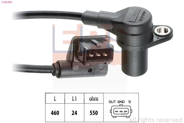 EPS Főtengely jeladó 1.953.057 EPS 1.953.057 Szondák BMW E32 1986