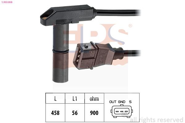 EPS Krukassensor 1.953.058 Ford USA MUSTANG Krukas-sensor EPS 1.953.058