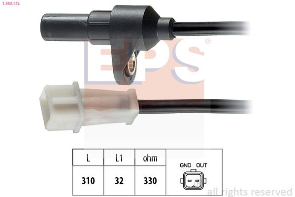 EPS Impulsgiver, veivaksel 1.953.142 Veivsensor EPS Volvo P1800 1.953.142