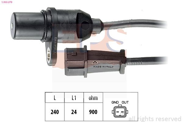EPS Gerador de impulsos, cambota 1.953.279 preço Sensor da cambota Hyundai MC 1.953.279 EPS