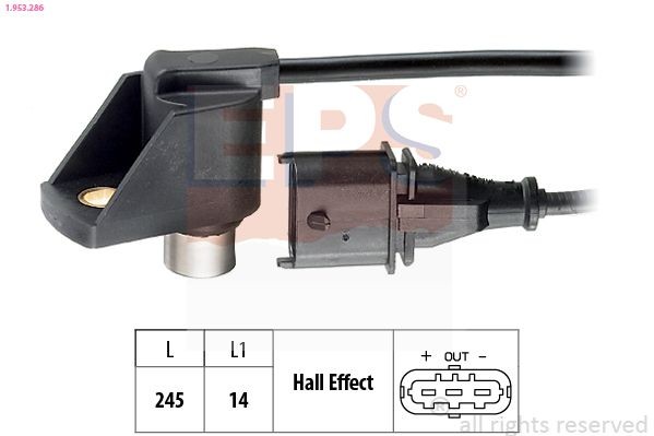 EPS Nockenwellensensor 1.953.286 1.953.286 Nockenwellenpositionssensor EPS ABARTH Kosten