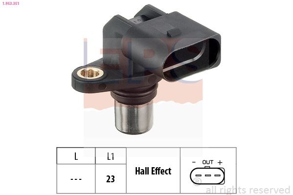 EPS Camshaft position sensor 1.953.351 1.953.351 EPS camshaft sensor for SEAT ALHAMBRA