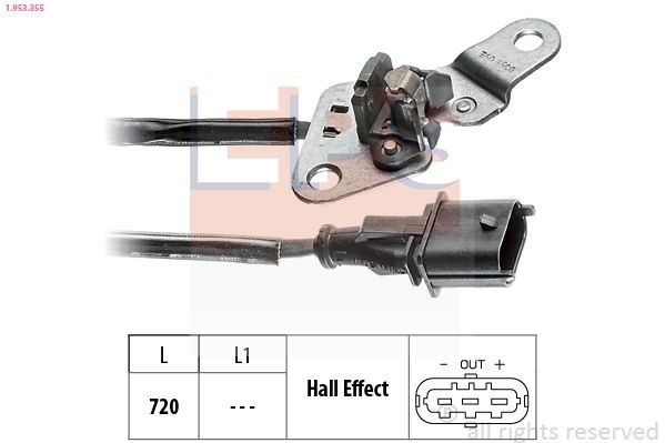 EPS Nockenwellensensor 1.953.355 1.953.355 Impulsgeber Nockenwelle EPS LANCIA Kosten