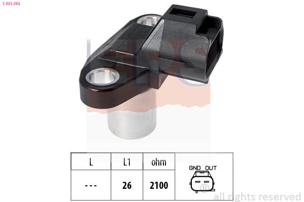EPS Sensor, kamakselposisjon 1.953.362 EPS 1.953.362 Kamakselsensor RENAULT 19 II Van til en fordelagtig pris