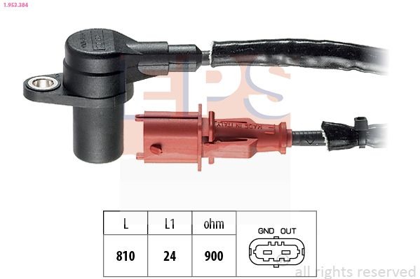 EPS Capteur PMH 1.953.384 EPS 1.953.384 Capteur de vilebrequin Alfa Romeo GT 937 prix