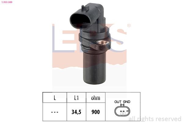 EPS Impulssianturi, kampiakseli 1.953.389 1.953.389 EPS Kampiakselin asentotunnistin Alfa Romeo 147 hinta