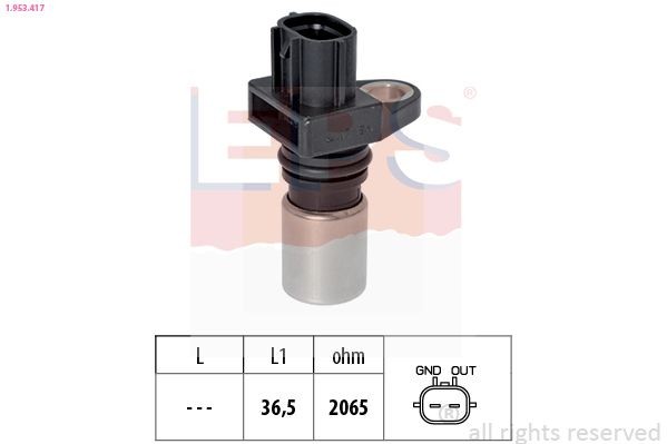 EPS Gerador de impulsos, cambota 1.953.417 1.953.417 Sensor da cambota HONDA CR-V EPS
