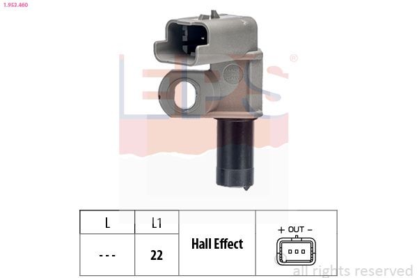 EPS Nockenwellensensor 1.953.460 1.953.460 EPS Impulsgeber Nockenwelle Tabelle