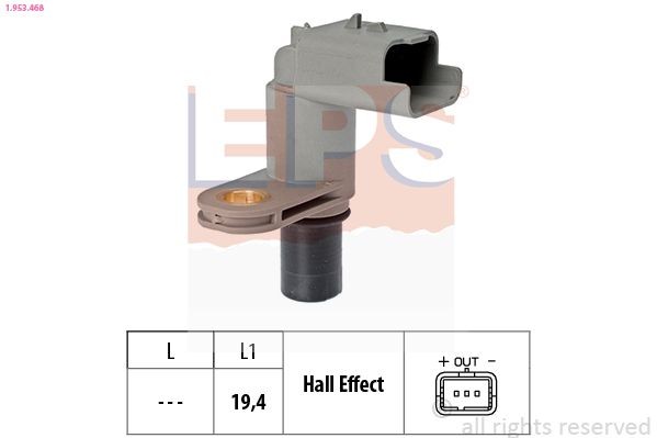 EPS Nockenwellensensor 1.953.468 1.953.468 EPS Nockenwellenpositionssensor Tabelle