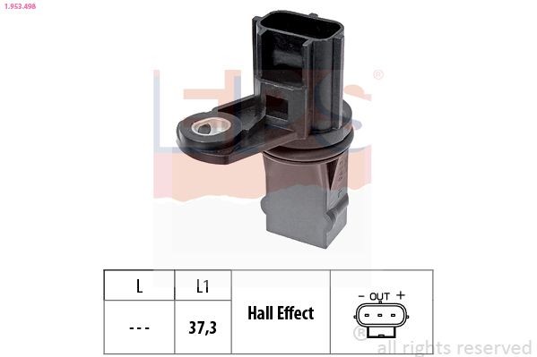 Sensor, rotações EPS 1.953.498 EPS 1.953.498 Sensor da cambota JAGUAR X-TYPE 2001