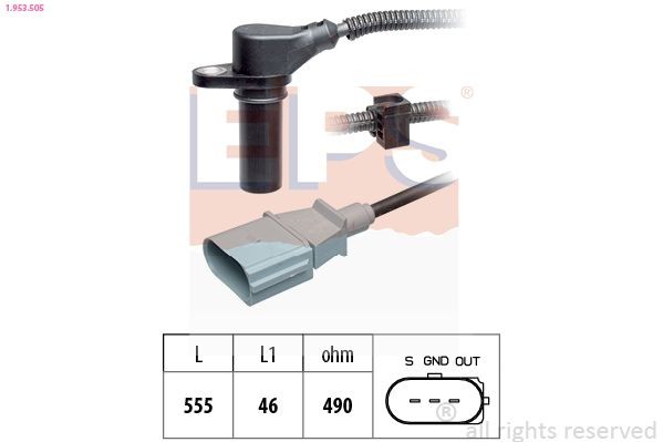 EPS Krukassensor 1.953.505 1.953.505 Krukassensor EPS SEAT LEON