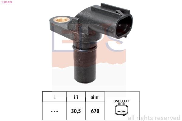 EPS Wielsnelheidssensor 1.953.522 Krukas positie sensor EPS 356 1.953.522 goedkoop