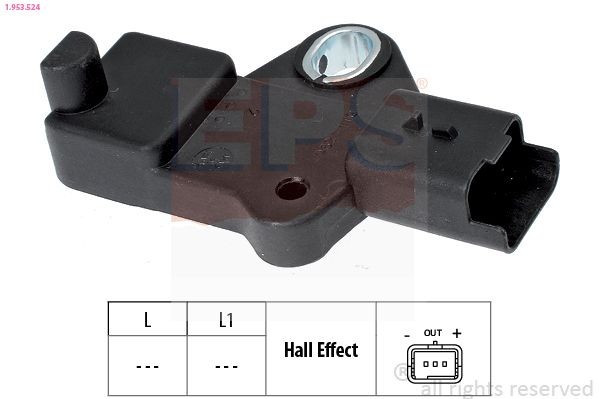 EPS Krumtapsføler 1.953.524 1.953.524 Krumtap sensor PEUGEOT 405 EPS
