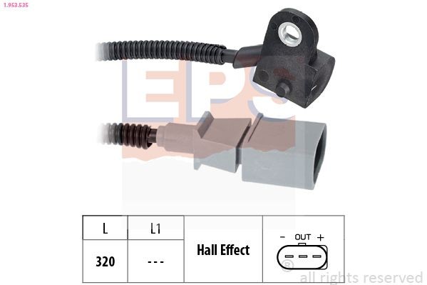 EPS Capteur, position d'arbre à cames 1.953.535 1.953.535 Capteur aac EPS LAND ROVER 110/127