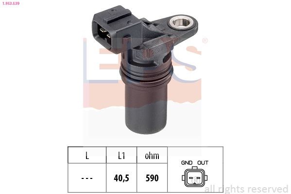 EPS Sensor, rotações 1.953.539 Sensor da cambota EPS Nissan X-TRAIL 1.953.539