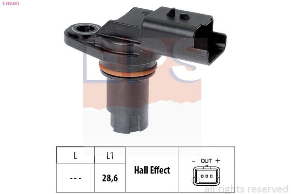 EPS Devējs, Sadales vārpstas stāvoklis 1.953.551 1.953.551 Sadales vārpstas devējs NISSAN MICRA EPS
