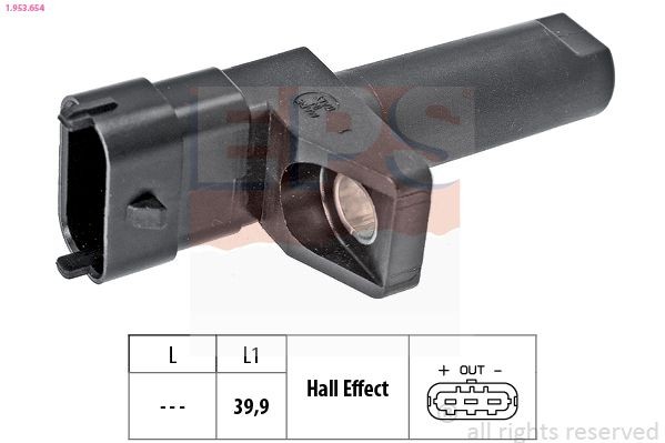 EPS Krukassensor 1.953.654 Krukas-sensor EPS GLB 1.953.654 goedkoop