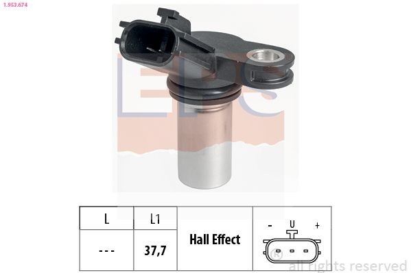 EPS Snímač polohy vačkového hriadeľa 1.953.674 1.953.674 Snímač polohy vačkového hriadeľa NISSAN CABSTAR E EPS