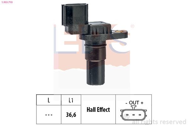 EPS RPM Sensor, automatic transmission 1.953.710 CITROЁN SAXO EPS speed sensor 1953710
