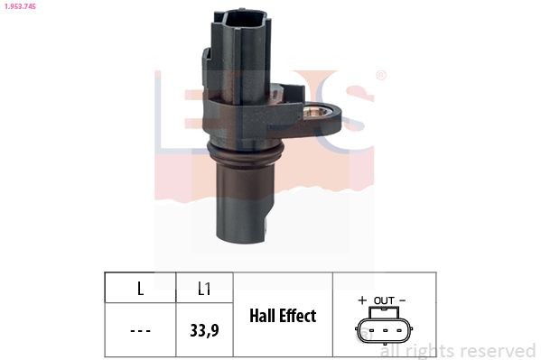 EPS Sensor, RPM 1.953.745 FORD CAPRI EPS camshaft sensor 1953745