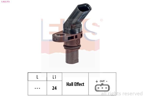 EPS Sensor, rotações 1.953.773 EPS 1.953.773 originais Sensor da cambota VW Touran 5t custo