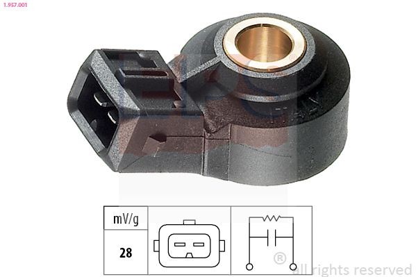 EPS Klopsensor 1.957.001 Volkswagen LUPO Klopsensor EPS 1.957.001