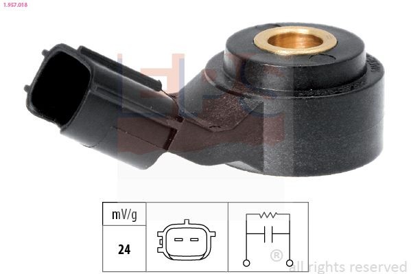 Klopsensor EPS 1.957.018 EPS 1.957.018 Klopsensor Toyota YARIS 2002