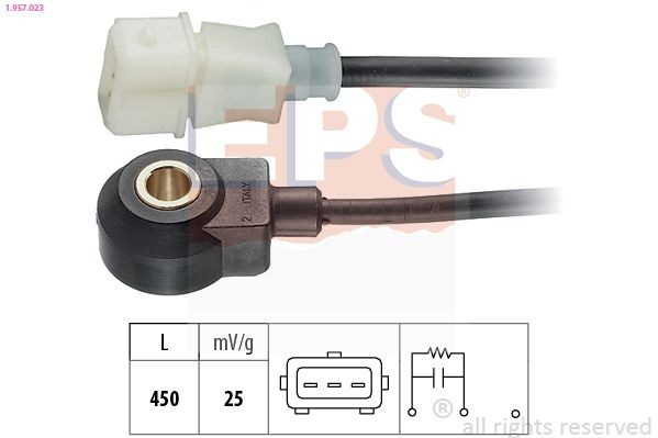 EPS Knackningssensor 1.957.023 ALFA ROMEO AR8 Flak/Chassi (280) Knackningssensor EPS 1.957.023