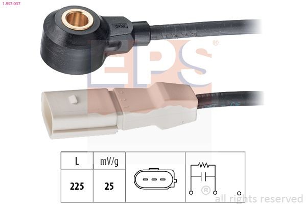 EPS Klopsensor 1.957.037 Volkswagen LUPO Klopsensor EPS 1.957.037