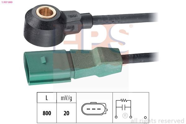 EPS Bankesensor 1.957.060 EPS 1.957.060 originale Bankesensor Skoda Superb 3u hva koster