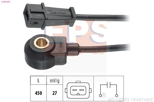 EPS Capteur de cliquetis 1.957.075 Volvo S60 Capteur de cognement EPS 1.957.075