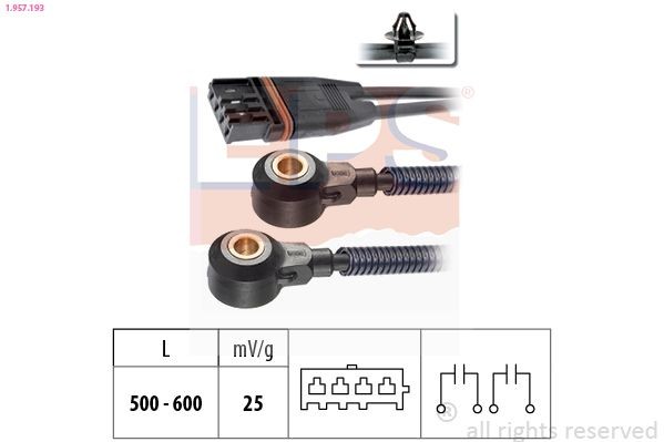 EPS Senzor klepania 1.957.193 EPS 1.957.193 Senzor klepania BMW E65 cena