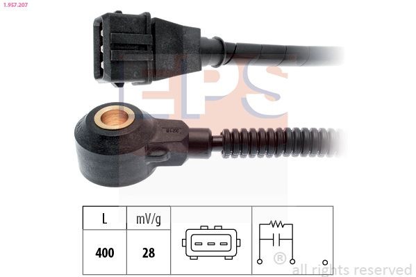 EPS Klopfsensor 1.957.207 1.957.207 Klopfsensor HYUNDAI i10 EPS kaufen