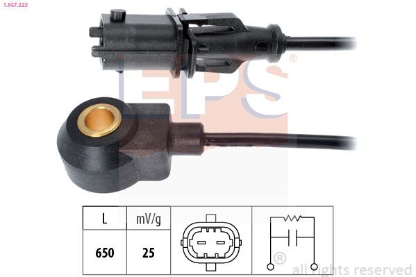 EPS Sensor de detonação 1.957.223 1.957.223 Sensor de detonação OPEL AGILA EPS