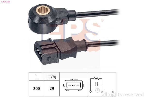 EPS Bankesensor 1.957.244 EPS 1.957.244 Bankeføler Kia RIO originale